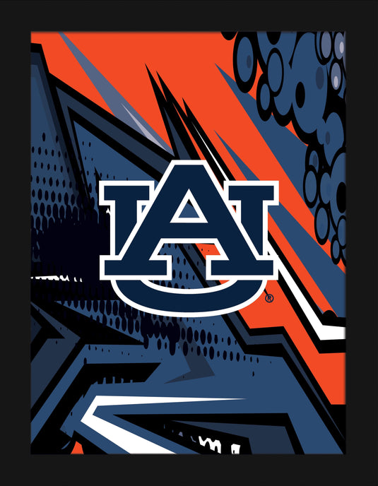 Fan Creations Home Decor Auburn Team Comic 12x16