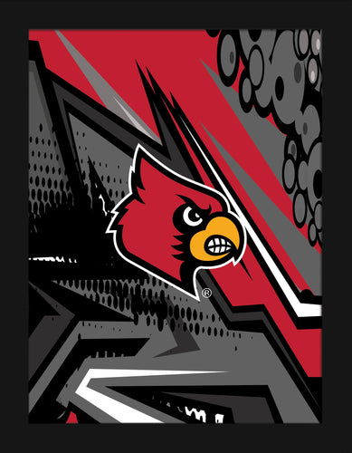 Fan Creations Home Decor Louisville Team Comic 12x16