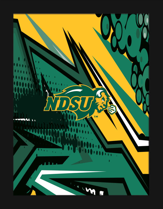 Fan Creations Home Decor NDSU Team Comic 12x16