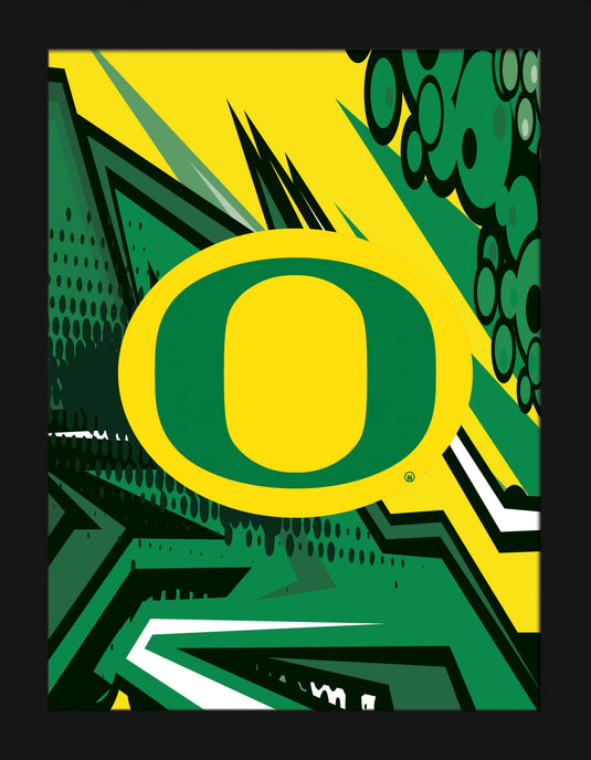 Fan Creations Home Decor Oregon Team Comic 12x16