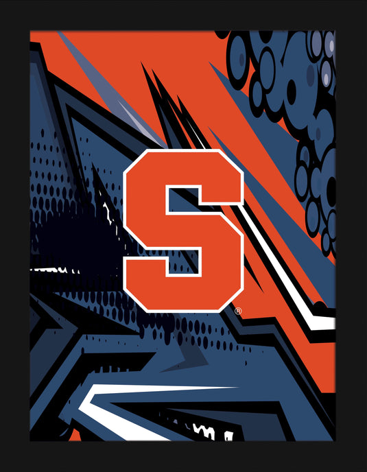 Fan Creations Home Decor Syracuse Team Comic 12x16