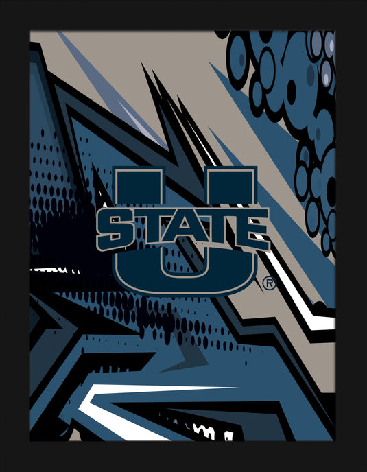 Fan Creations Home Decor Utah State Team Comic 12x16