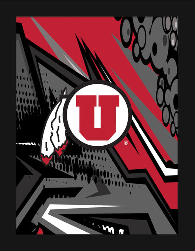 Fan Creations Home Decor Utah Team Comic 12x16