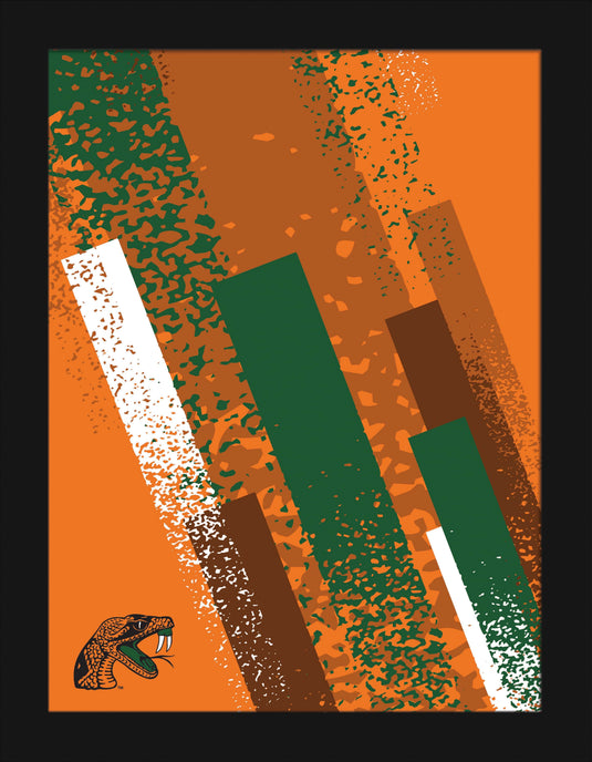 Fan Creations Home Decor Florida A&M Team Color 12x16