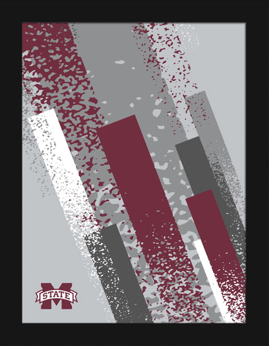 Fan Creations Home Decor Mississippi State Team Color 12x16