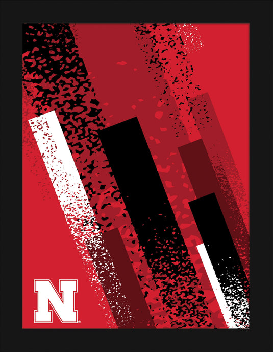 Fan Creations Home Decor Nebraska Team Color 12x16