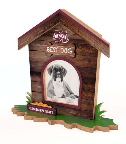 Fan Creations Home Decor Mississippi State Dog House Frame