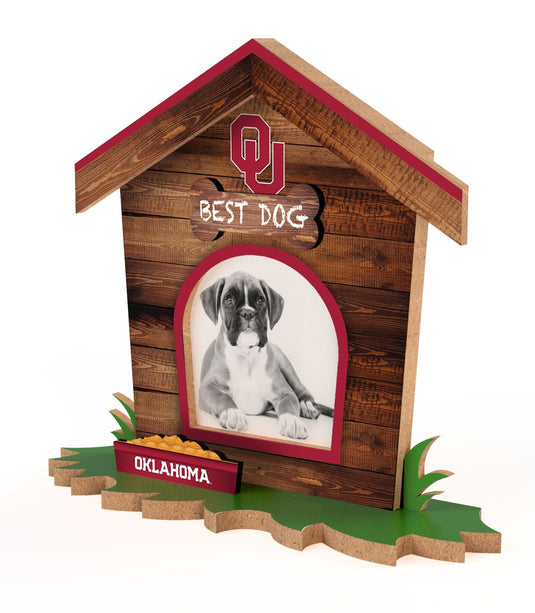 Fan Creations Home Decor Oklahoma Dog House Frame