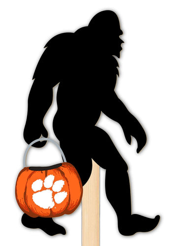 Fan Creations Yard Signs Clemson Big Foot Halloween Yard Stake