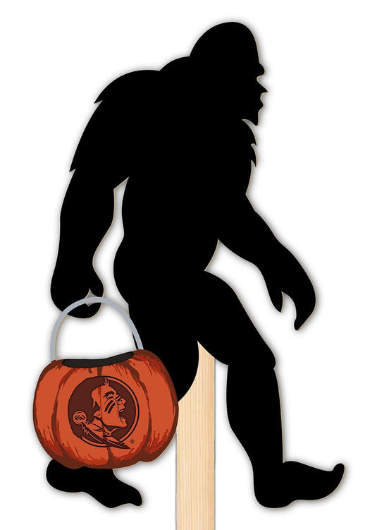 Fan Creations Yard Signs Florida State Big Foot Halloween Yard Stake