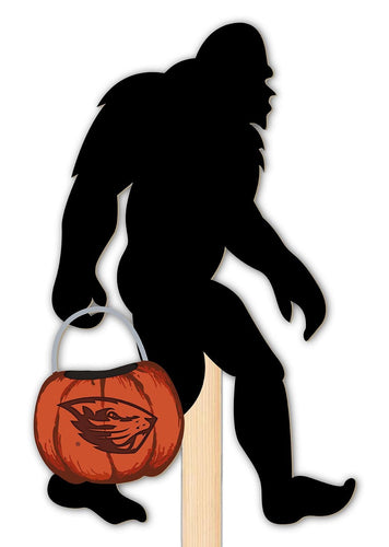 Fan Creations Yard Signs Oregon State Big Foot Halloween Yard Stake