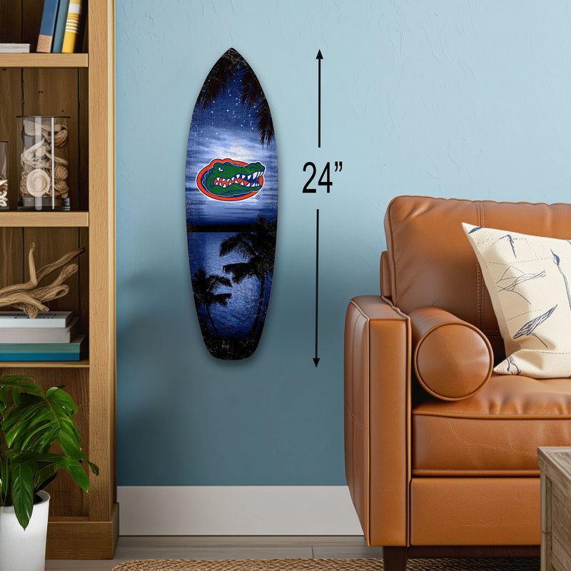 Load image into Gallery viewer, Fan Creations 24inch NCAA University of Florida Surfboard Wall Art
