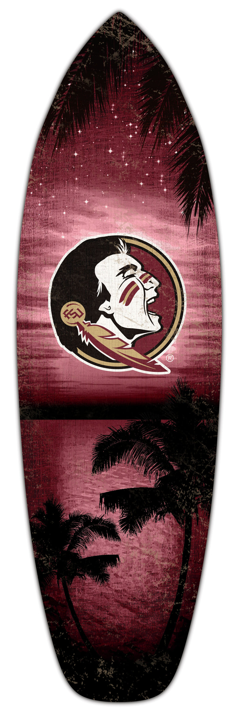 Load image into Gallery viewer, Fan Creations 24inch NCAA Florida State University Surfboard Wall Art
