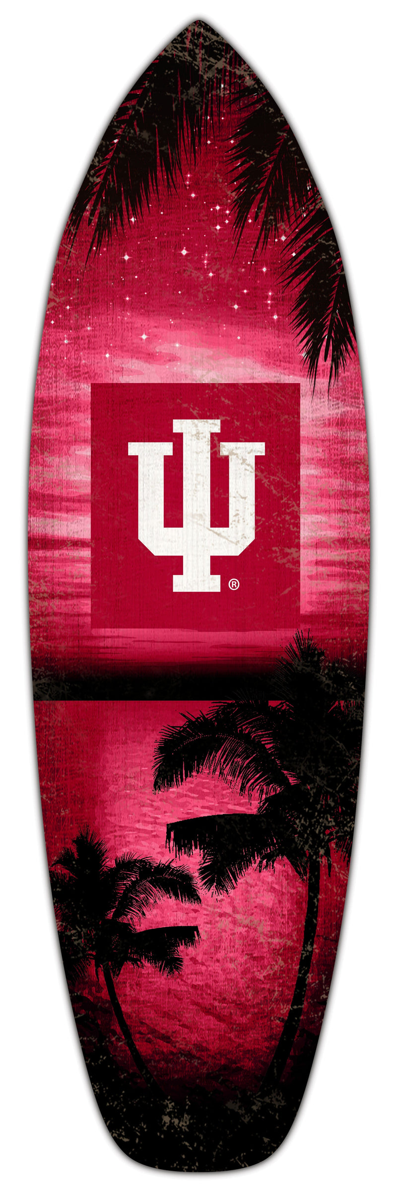 Load image into Gallery viewer, Fan Creations 24inch NCAA Indiana University Surfboard Wall Art
