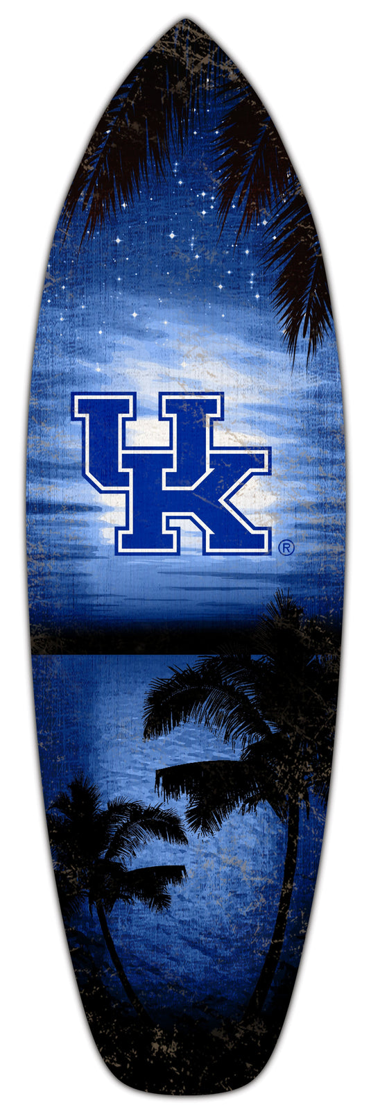 Fan Creations 24inch NCAA University of Kentucky Surfboard Wall Art