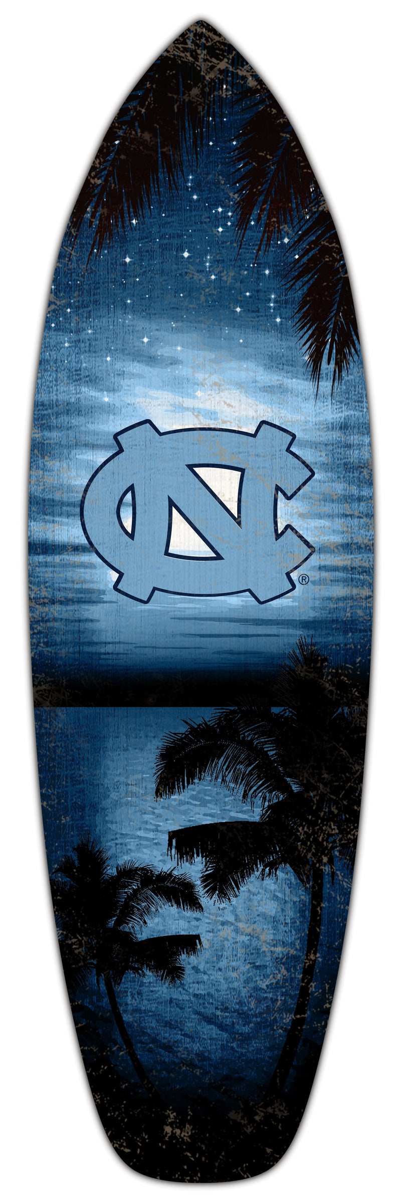 Load image into Gallery viewer, Fan Creations 24inch NCAA University of North Carolina at Chapel Hill Surfboard Wall Art
