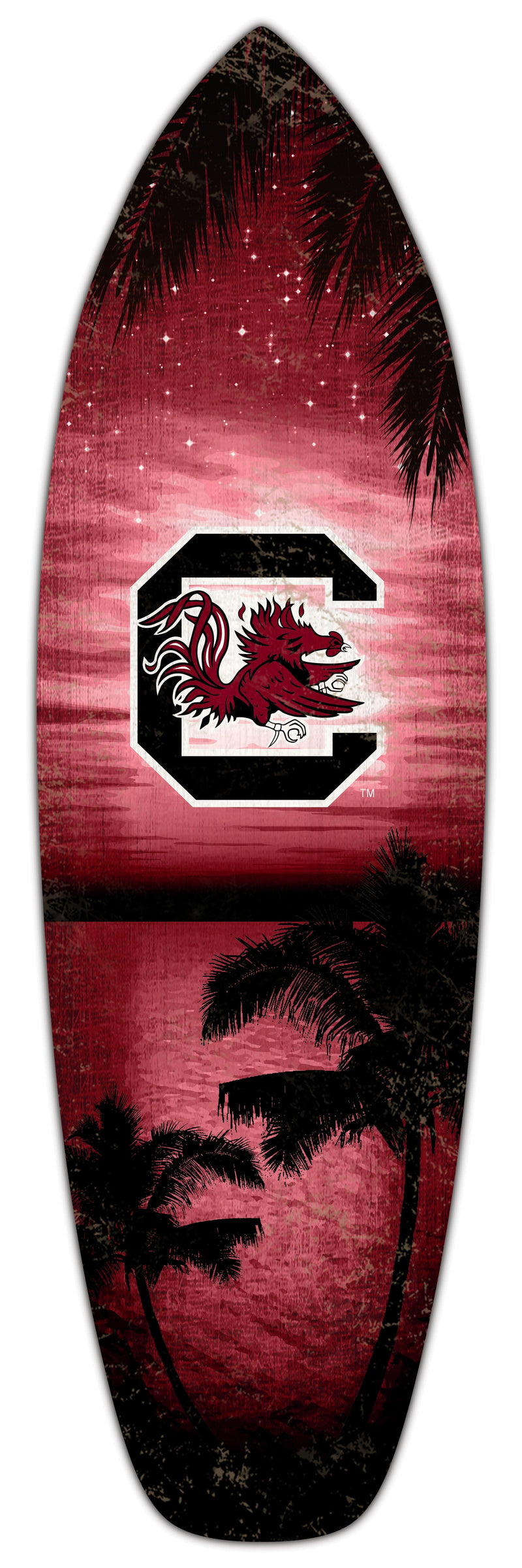 Load image into Gallery viewer, Fan Creations 24inch NCAA University of South Carolina Surfboard Wall Art

