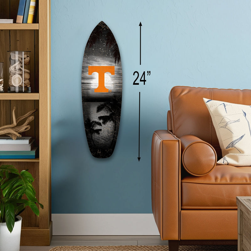 Load image into Gallery viewer, Fan Creations 24inch NCAA University of Tennessee Surfboard Wall Art
