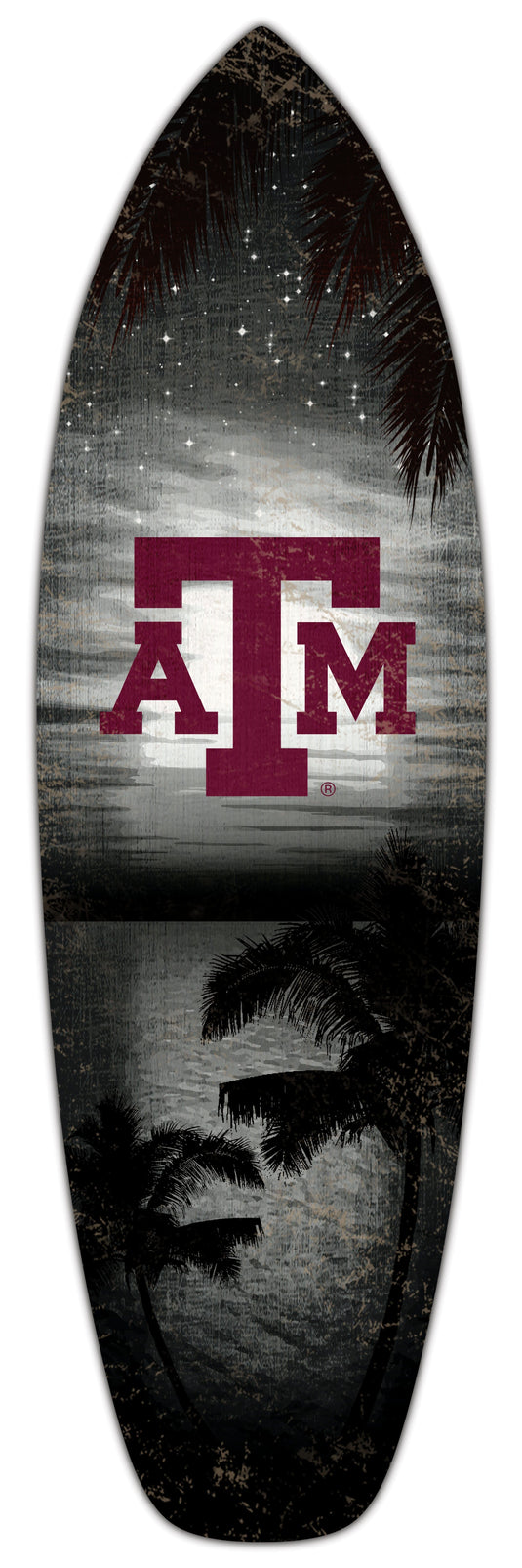 Fan Creations 24inch NCAA Texas A&M University Surfboard Wall Art