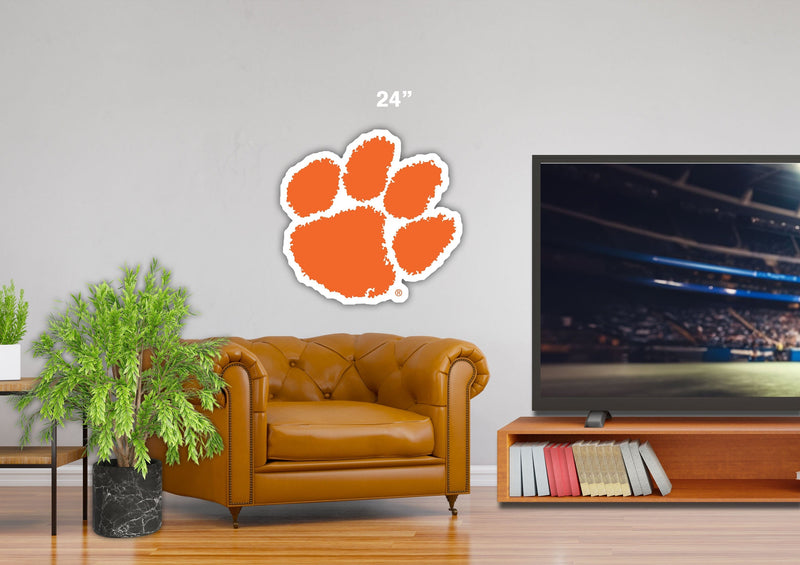 Load image into Gallery viewer, Fan Creations 24&quot; NCAA Clemson University Logo Cutout
