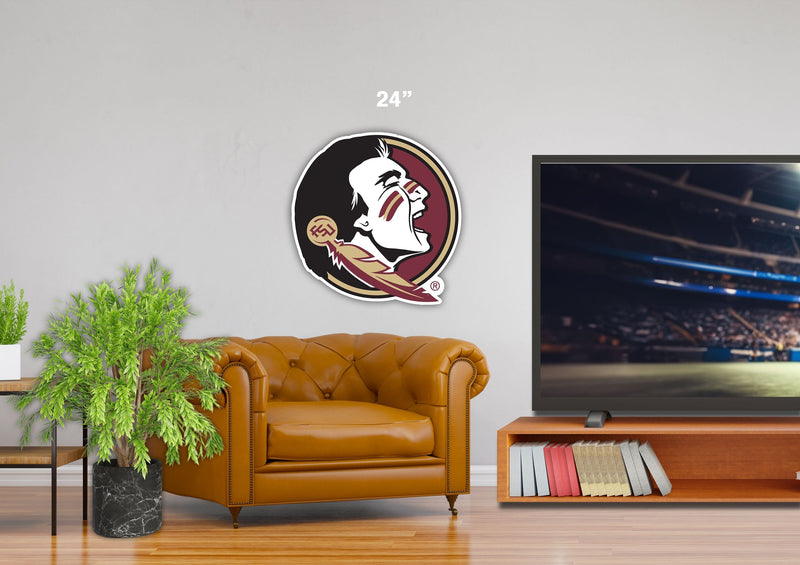 Load image into Gallery viewer, Fan Creations 24&quot; NCAA Florida State University Logo Cutout
