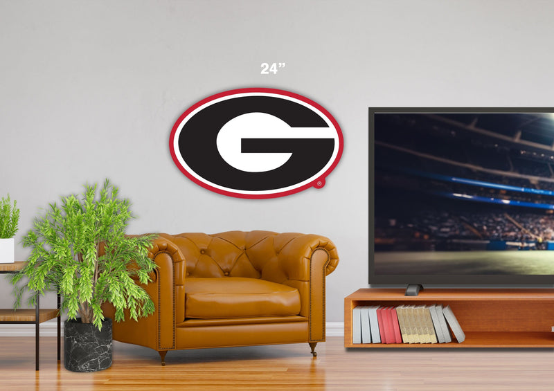 Load image into Gallery viewer, Fan Creations 24&quot; NCAA University of Georgia Logo Cutout
