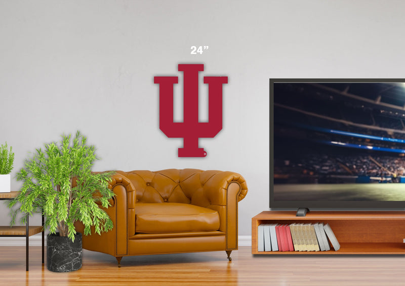 Load image into Gallery viewer, Fan Creations 24&quot; NCAA Indiana University Logo Cutout
