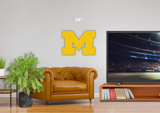 Fan Creations 24" NCAA University of Michigan Logo Cutout