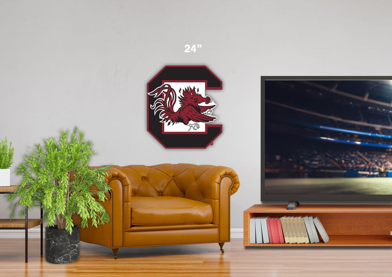 Load image into Gallery viewer, Fan Creations 24&quot; NCAA University of South Carolina Logo Cutout
