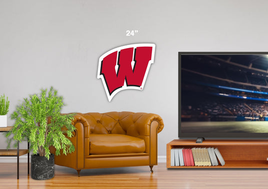 Fan Creations 24" NCAA University of Wisconsin Logo Cutout