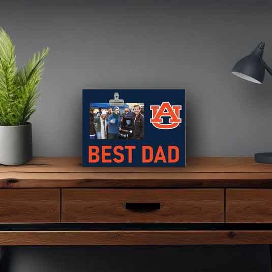 Fan Creations Best Dad NCAA Auburn University Clip Frame