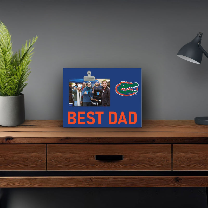 Load image into Gallery viewer, Fan Creations Best Dad NCAA University of Florida Clip Frame
