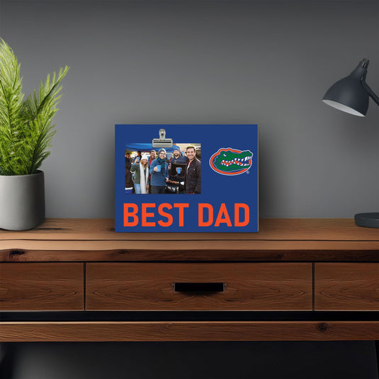Fan Creations Best Dad NCAA University of Florida Clip Frame