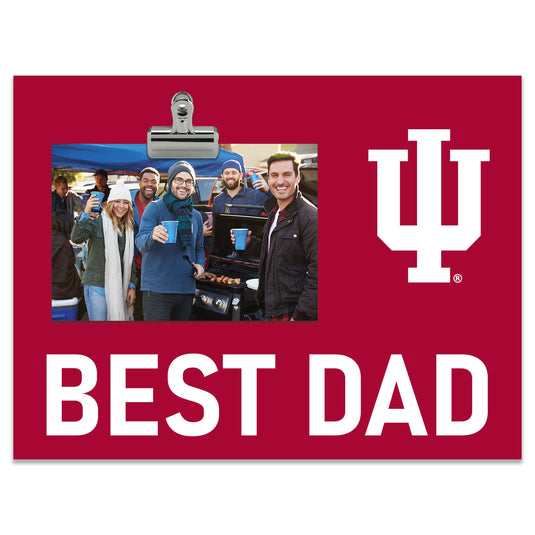 Fan Creations Best Dad NCAA Indiana University Clip Frame