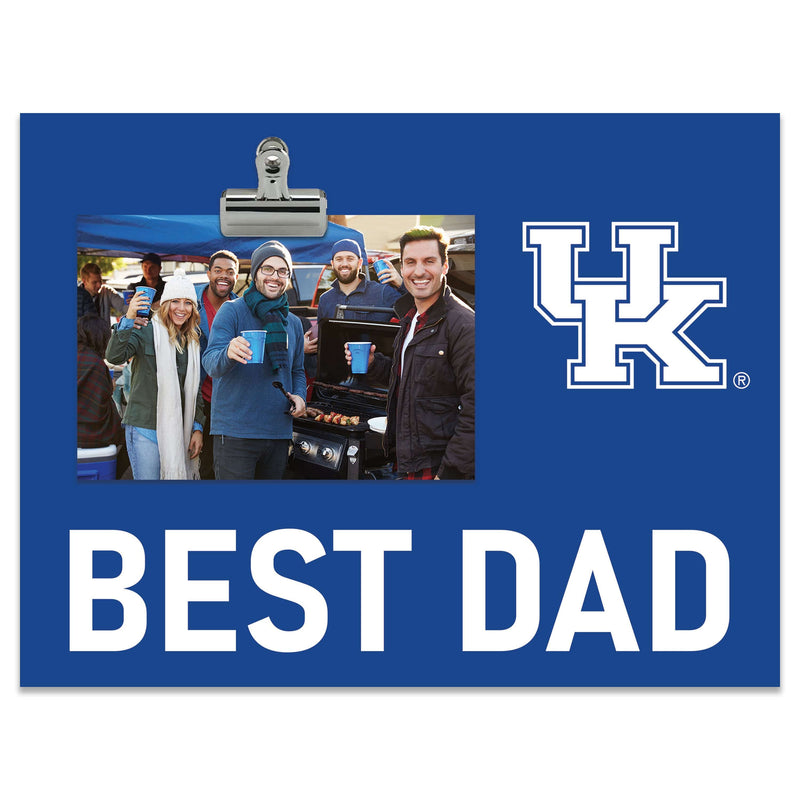 Load image into Gallery viewer, Fan Creations Best Dad NCAA University of Kentucky Clip Frame
