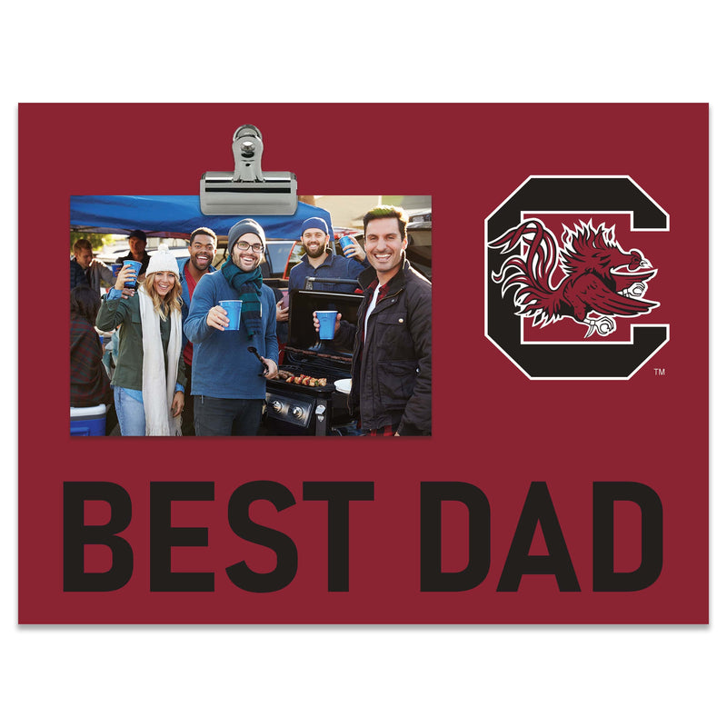 Load image into Gallery viewer, Fan Creations Best Dad NCAA University of South Carolina Clip Frame
