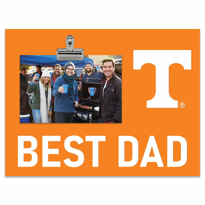 Load image into Gallery viewer, Fan Creations Best Dad NCAA University of Tennessee Clip Frame
