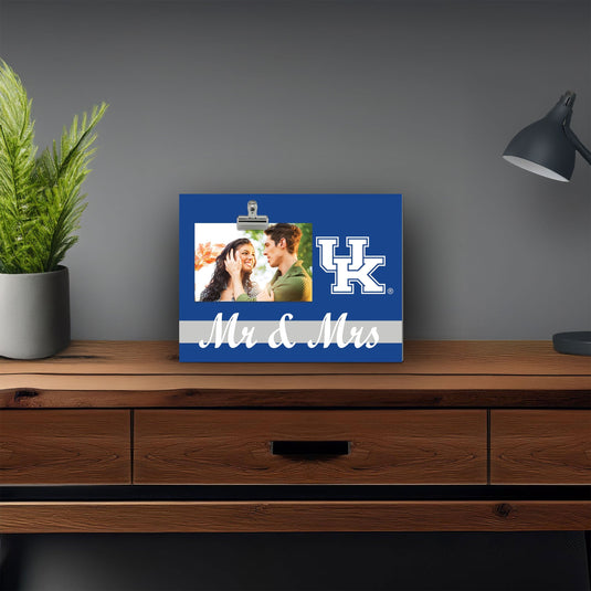 Fan Creations Brightline Mr. and Mrs. NCAA University of Kentucky Clip Frame