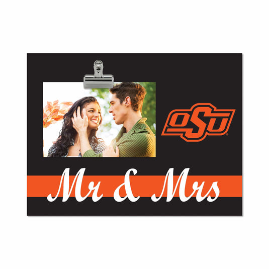 Fan Creations Brightline Mr. and Mrs. NCAA Oklahoma State University Clip Frame