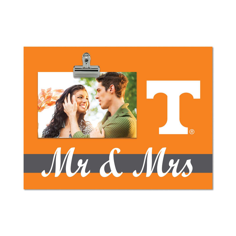 Load image into Gallery viewer, Fan Creations Brightline Mr. and Mrs. NCAA University of Tennessee Clip Frame
