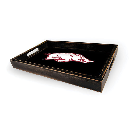 Fan Creations Brightline NCAA University of Arkansas Logo Serving Tray