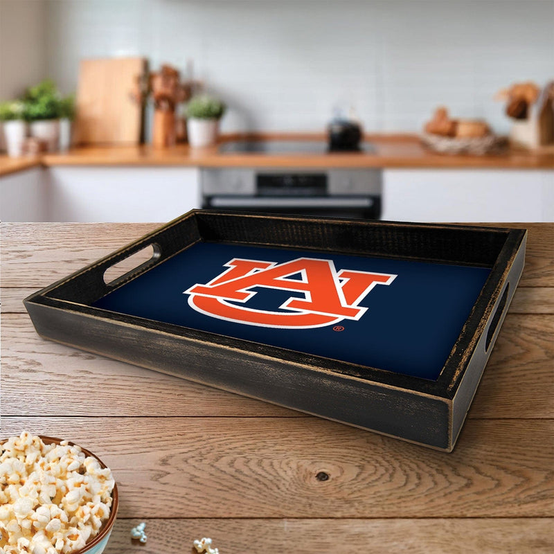 Load image into Gallery viewer, Fan Creations Brightline NCAA Auburn University Logo Serving Tray
