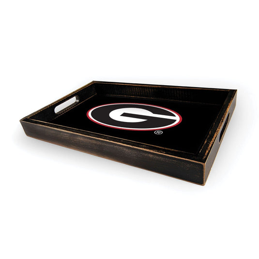Fan Creations Brightline NCAA University of Georgia Logo Serving Tray