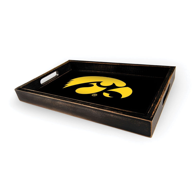 Load image into Gallery viewer, Fan Creations Brightline NCAA University of Iowa Logo Serving Tray
