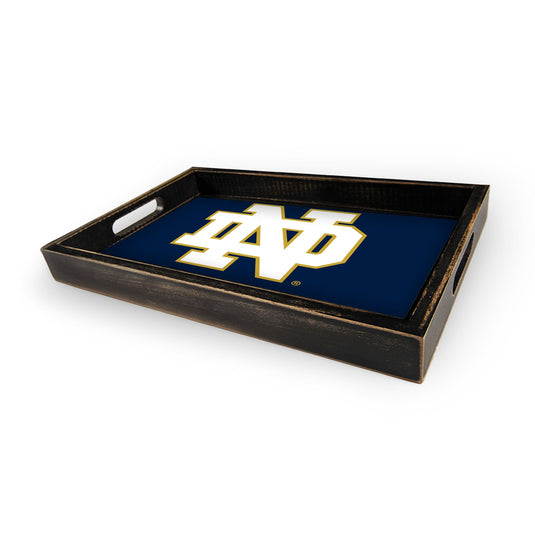 Fan Creations Brightline NCAA University of Notre Dame Logo Serving Tray