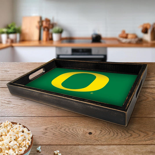 Fan Creations Brightline NCAA University of Oregon Logo Serving Tray