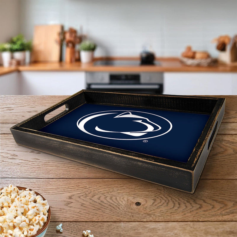 Load image into Gallery viewer, Fan Creations Brightline NCAA Pennsylvania State University Logo Serving Tray
