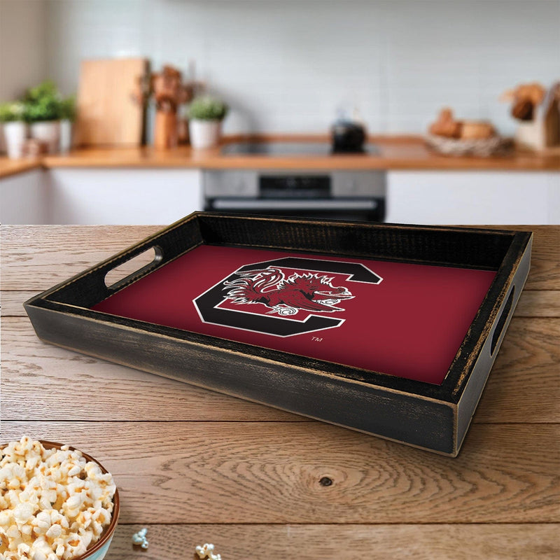 Load image into Gallery viewer, Fan Creations Brightline NCAA University of South Carolina Logo Serving Tray
