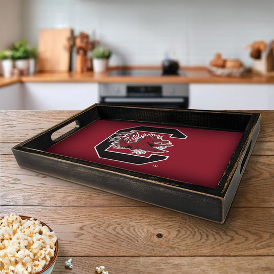 Fan Creations Brightline NCAA University of South Carolina Logo Serving Tray