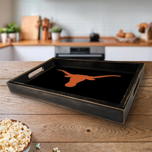 Fan Creations Brightline NCAA University of Texas Logo Serving Tray